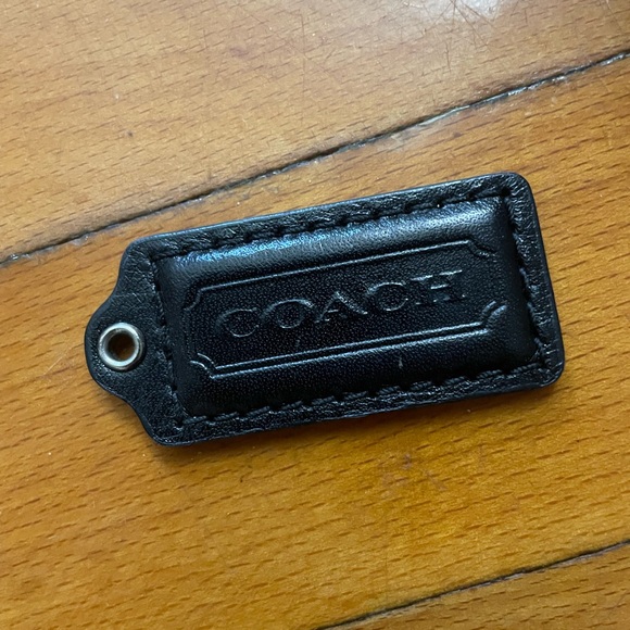 Black Leather Coach Bag - Picture 6 of 6